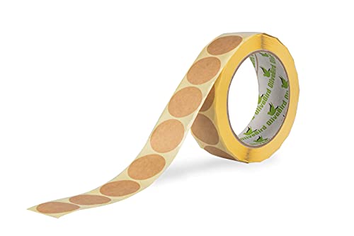 OliveBird 1000 Kraft Aufkleber Runde Etiketten Rund 30mm / 3cm Durchmesser OliveBird 1000 Kraft Aufkleber Runde Etiketten Rund 30mm / 3cm Durchmesser von OliveBird
