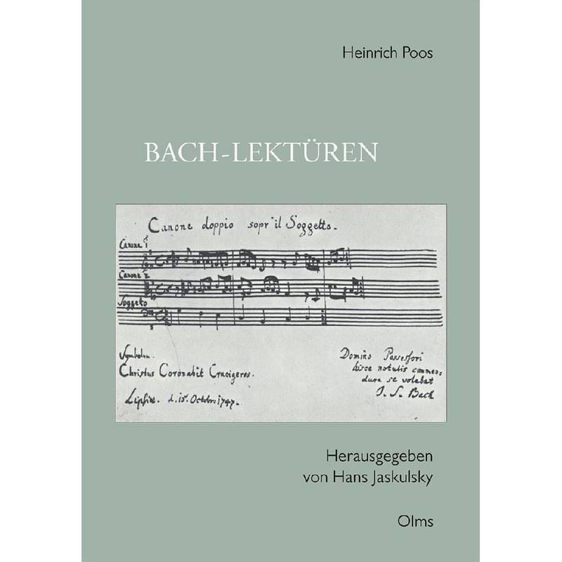 Bach-Lektüren - Heinrich Poos, Kartoniert (TB) von Olms Wissenschaft