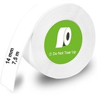 OLYMPIA Endlospapierrolle für Etikettendrucker weiß, 14,0, mm, 1 x 1 Etiketten von Olympia