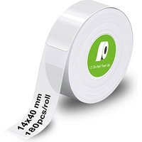 OLYMPIA Etikettenrolle für Etikettendrucker transparent, 14,0 x 40,0 mm, 1 x 180 Etiketten OLYMPIA Etikettenrolle für Etikettendrucker transparent, 14,0 x 40,0 mm, 1 x 180 Etiketten von Olympia