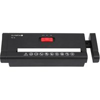 OLYMPIA PS 16 Aktenvernichter mit Streifenschnitt P-2, 6 mm, bis 6 Blatt, schwarz OLYMPIA PS 16 Aktenvernichter mit Streifenschnitt P-2, 6 mm, bis 6 Blatt, schwarz von Olympia