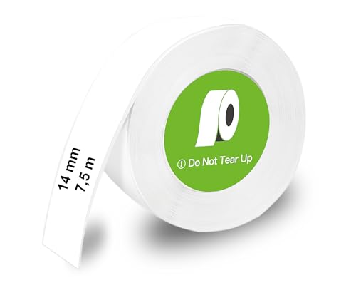 Olympia Etiketten Endlos Etikettenrolle weiß | Etiketten für Etikettendrucker | Etikettenband 14x40mm | Label für P22 Drucker | Labeldrucker Etiketten | Unbeschichtet | 180 Stück pro Rolle Olympia Etiketten Endlos Etikettenrolle weiß | Etiketten für Etikettendrucker | Etikettenband 14x40mm | Label für P22 Drucker | Labeldrucker Etiketten | Unbeschichtet | 180 Stück pro Rolle von Olympia