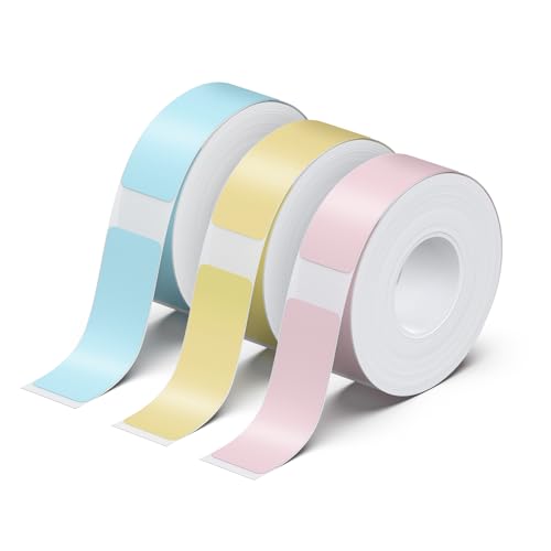 Olympia Etiketten Etikettenrolle, Mix Pack | Etiketten für Etikettendrucker | Etikettenband 14x40mm | Label für P22 Drucker | Labeldrucker Etiketten | Unbeschichtet | 180 Stück pro Rolle Olympia Etiketten Etikettenrolle, Mix Pack | Etiketten für Etikettendrucker | Etikettenband 14x40mm | Label für P22 Drucker | Labeldrucker Etiketten | Unbeschichtet | 180 Stück pro Rolle von Olympia
