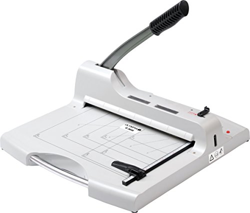 Olympia G 3650 Profi Stapelschneider Papier (DIN A4, 50 Blatt, Laserschnittlicht, Gewerbliche Schneidemaschine aus Metall für Büro, Papierschneidemaschine mit Schnittschutz) von Olympia