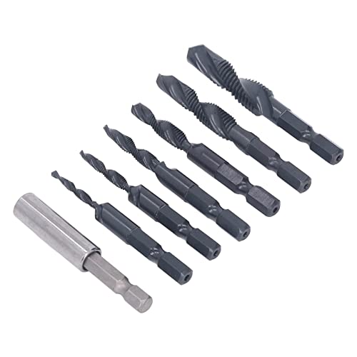 135 -Grad -Tap -Bohrer -Bit, Hochgeschwindigkeits -Stahlklopfwerkzeug mit 6 -props -Größen für Gusseisen, Legierung, Stahlplatte, Stahlstahl von Omabeta
