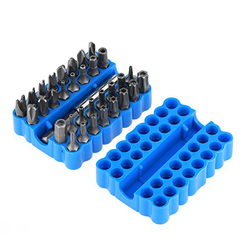 Omabeta 33pcs Magnetschraubendreher Bit Set Stahl 32 Typen Reparaturwerkzeugkit mit Kunststoffbox für Telefonkameras Uhrengläser Omabeta 33pcs Magnetschraubendreher Bit Set Stahl 32 Typen Reparaturwerkzeugkit mit Kunststoffbox für Telefonkameras Uhrengläser von Omabeta