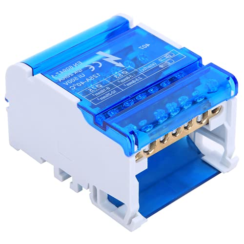 Omabeta Klemmenverteiler 407 , Terminalblock , Steckverbinder , blau , Klemme , Kunststoff , DIN Schienenmontage , 14 AWG , 407 Pole , 407 Position , 2E+2 Volt , 1E+2 A , 2076375031 , 10388981031 Omabeta Klemmenverteiler 407 , Terminalblock , Steckverbinder , blau , Klemme , Kunststoff , DIN Schienenmontage , 14 AWG , 407 Pole , 407 Position , 2E+2 Volt , 1E+2 A , 2076375031 , 10388981031 von Omabeta