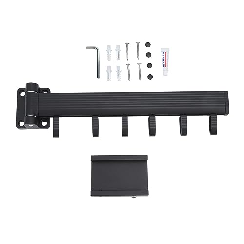 Omabeta Wand Montierte Einziehbare Wäscherei Trockenständer Klappbare Kleidung Hanging Rack für Schlafzimmer und Balkon Schwarz Omabeta Wand Montierte Einziehbare Wäscherei Trockenständer Klappbare Kleidung Hanging Rack für Schlafzimmer und Balkon Schwarz von Omabeta