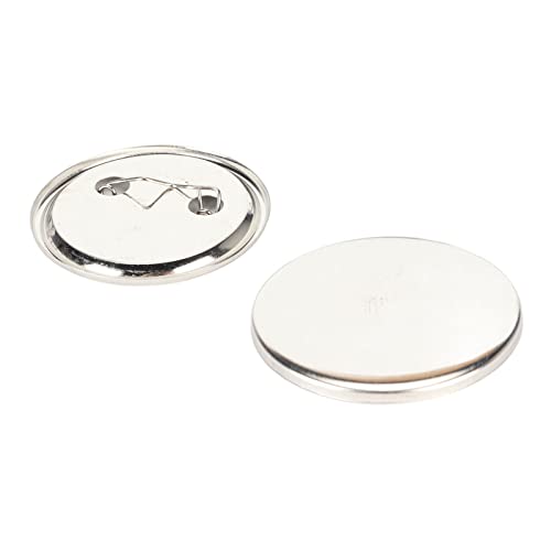 Pin, Rückknopfteile 100 Sets Metall Langable Badge, die in Bestimmten Situationen Aussagekräftig Sind, Vorräte für das Handwerksdiy Herstellen und Einzigartige Behinderte Tasten von Omabeta