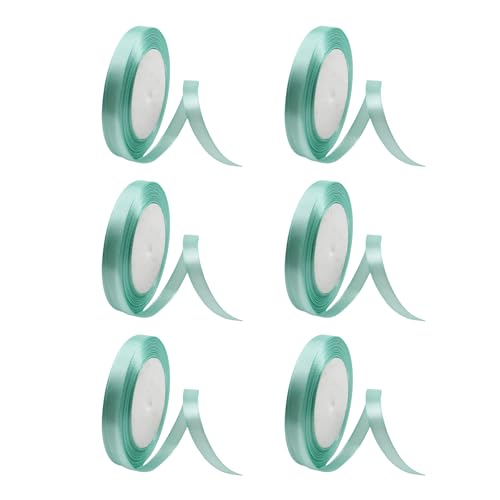 Omeblos Hellblaues Band, hellblaue Bänder zum Basteln, Blauband für Geschenkverpackungen, Satinbänder, für Locken, Kuchen, Hochzeit, Weihnachten, Haarschleife, Blumenstrauß, Floristen, Hochzeit, Auto Omeblos Hellblaues Band, hellblaue Bänder zum Basteln, Blauband für Geschenkverpackungen, Satinbänder, für Locken, Kuchen, Hochzeit, Weihnachten, Haarschleife, Blumenstrauß, Floristen, Hochzeit, Auto von Omeblos
