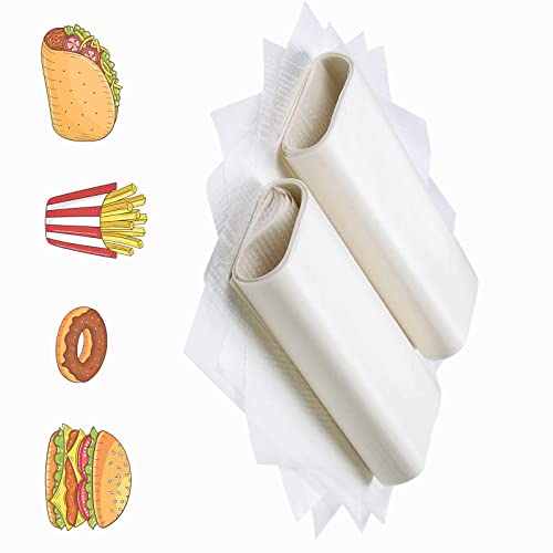 100Pcs Wachspapier Wachspapier Geschenkpapier Kuchen Wrapper für zur Herstellung von Käse Nougat Schokolade für Lebensmittel Wrap Wachspapier von Omenlucker