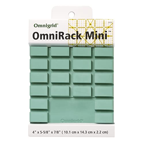 Omnigrid 2117 OmniRack Aufbewahrung Mini Lineal-Aufbewahrungsregal, mintgrün von Omnigrid