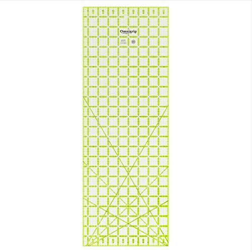 Omnigrid 83657 Omnigrip Lineal, Kunststoff, grün, 8-½" x 24" von Omnigrid