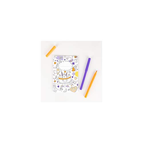 O'my OMY invit01 Set 8 Einladungskarten zum Ausmalen Papier bunt 49,5 x 11,5 x 21 cm O'my OMY invit01 Set 8 Einladungskarten zum Ausmalen Papier bunt 49,5 x 11,5 x 21 cm von Omy