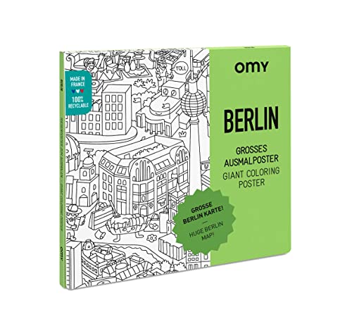 OMY Giant Coloring Poster 70 x 100, Berlin OMY Giant Coloring Poster 70 x 100, Berlin von Omy