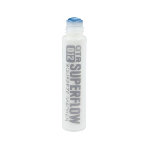 On The Run OTR 012-S - Superflow Squeeze Paint Permanent Tagger Marker - 10MM Rundspitze (OTR 012-S - WHITE) von On The Run
