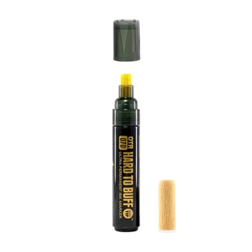 On The Run OTR 070-R - Hard to Buff Ink Marker - Deep Black- 10MM von On The Run