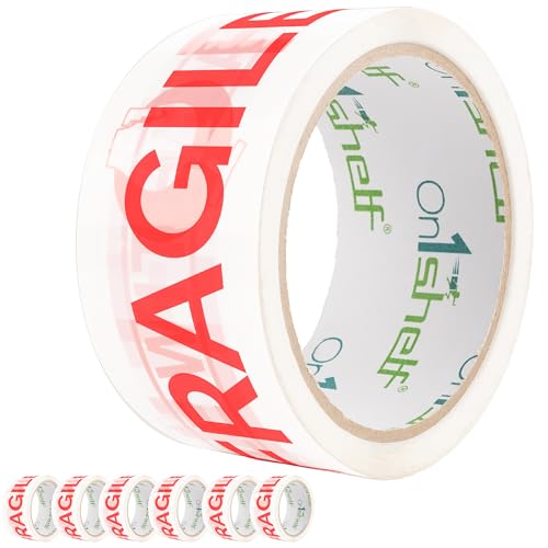 Klebeband für Pakete und Kartons Dieses 6 Rollen schwere Verpackungsklebeband bietet eine starke, sichere und klebrige Versiegelung für Ihre Kartons, 6 Rollen Klebeband für Pakete und Kartons Dieses 6 Rollen schwere Verpackungsklebeband bietet eine starke, sichere und klebrige Versiegelung für Ihre Kartons, 6 Rollen von On1shelf