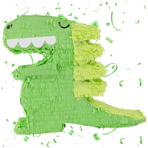 1pc Dinosaurier Pinata, 16x15x4 -Zoll Kinder Pinata, lustige Pinatas für Geburtstagsfeier, süße Dinosaurier -Partyspiele für Jubiläumsfeierparty Party von OnIUeZky