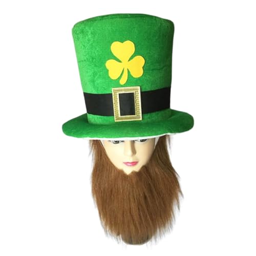 OnIUeZky St. Patricks Day Hats Green Shamrock Kobold Top -Hut für St. Patricks Day Kostümzubehör OnIUeZky St. Patricks Day Hats Green Shamrock Kobold Top -Hut für St. Patricks Day Kostümzubehör von OnIUeZky