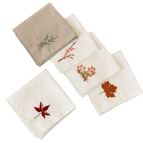 2er-Pack Taschentuch-Stickerei DIY mit Mustern, vollständiges Set von handgefertigten, gestempelten Stick-Sets, Kreuzstich-Sets für Anfänger S-30*30CM 2er-Pack Taschentuch-Stickerei DIY mit Mustern, vollständiges Set von handgefertigten, gestempelten Stick-Sets, Kreuzstich-Sets für Anfänger S-30*30CM von Oncpcare