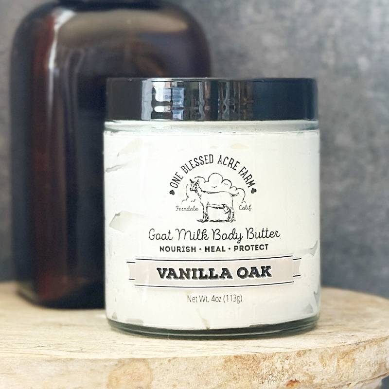 Vanille Ziegenmilch Körperbutter Handcreme Körpercreme Aufgeschlagene Gesichtscreme Geschenk Für Mama von OneBlessedAcre