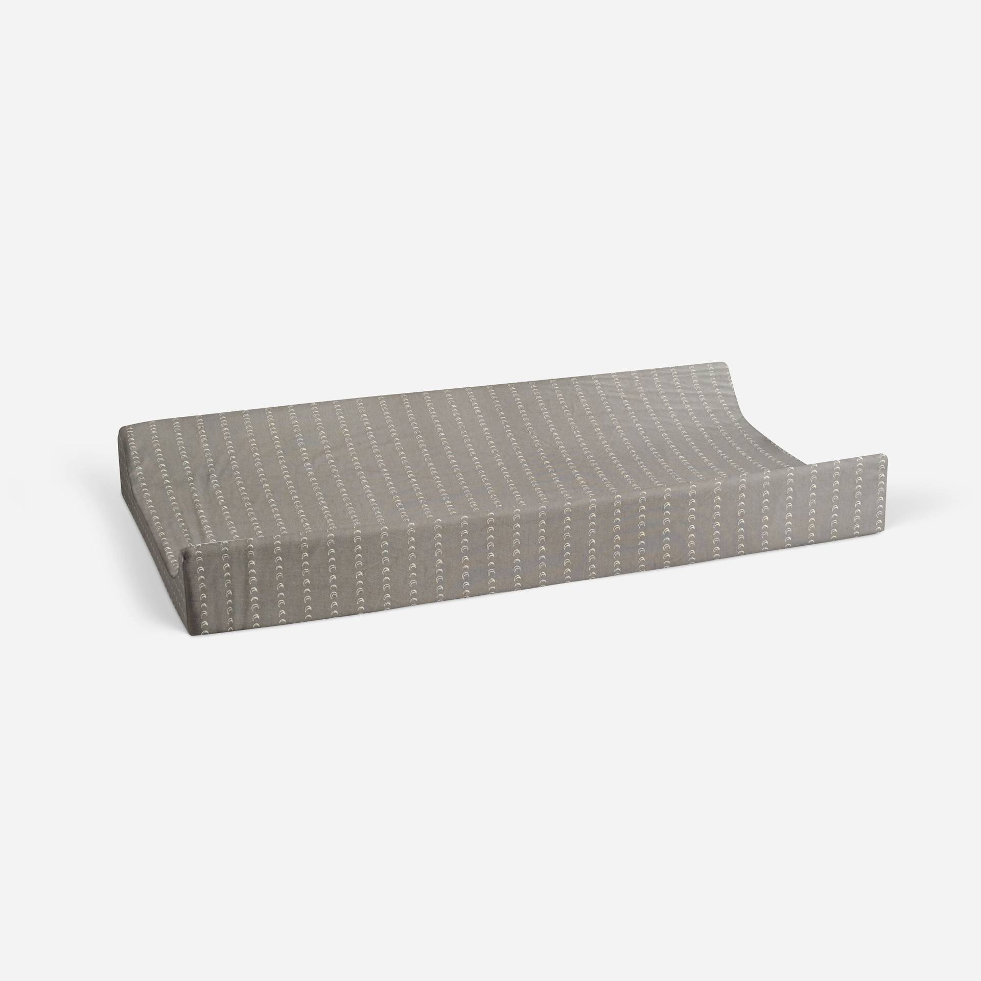 Monde Bambus Ändern Pad Abdeckung, Mond Gestreift Enden Tischbezug, Baby Change Tischabdeckung, Passende Sendeweise, Baby-Bettwäsche, Unisex Monde Bambus Ändern Pad Abdeckung, Mond Gestreift Enden Tischbezug, Baby Change Tischabdeckung, Passende Sendeweise, Baby-Bettwäsche, Unisex von OneKindClothing