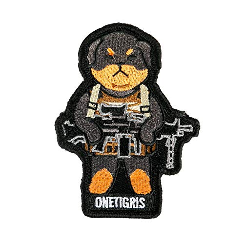 OneTigris Hunde Stickerei Moral Patch Maskottchen Patch/Woven Stoff Klett-Patch OneTigris Hunde Stickerei Moral Patch Maskottchen Patch/Woven Stoff Klett-Patch von OneTigris