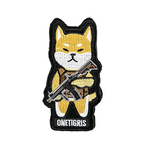 OneTigris Hunde Stickerei Moral Patch Maskottchen Patch/Woven Stoff Klett-Patch OneTigris Hunde Stickerei Moral Patch Maskottchen Patch/Woven Stoff Klett-Patch von OneTigris