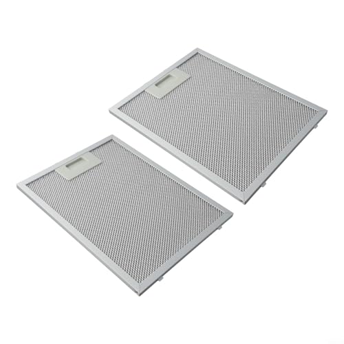 Oniissy 2 Stück Metall Dunstabzugshaube 298 x 239 x 9 mm Aluminium-Fettfiltergitter für Küchenabzugshaube, 5-lagige Ersatzteile, kompatibel mit den meisten Oniissy 2 Stück Metall Dunstabzugshaube 298 x 239 x 9 mm Aluminium-Fettfiltergitter für Küchenabzugshaube, 5-lagige Ersatzteile, kompatibel mit den meisten von Oniissy