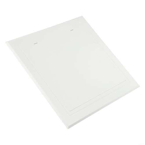 Oniissy ABS-Kunststoff-Inspektionsklappe mit Scharnier und abnehmbarer Tür, Wandzugangstür für Wartung und Inspektion von Sanitär-, Gas- oder Elektroinstallationen (200 x 200 mm) von Oniissy