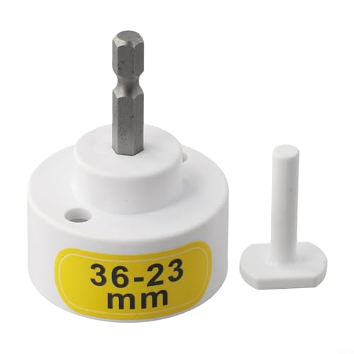 Oniissy Elektrischer Flaschenverschlussmaschinen-Bit, 1/4-Zoll-Sechskantschaft-Adapter für Bohrer, 10–50 mm Kappengröße, handlicher Kunststoff-Dichtkopf-Aufsatz, kompatibel mit elektrischen (23–36 mm) Oniissy Elektrischer Flaschenverschlussmaschinen-Bit, 1/4-Zoll-Sechskantschaft-Adapter für Bohrer, 10–50 mm Kappengröße, handlicher Kunststoff-Dichtkopf-Aufsatz, kompatibel mit elektrischen (23–36 mm) von Oniissy