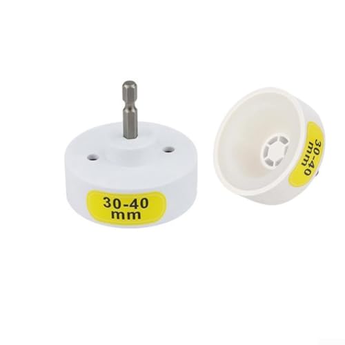 Oniissy Elektrischer Flaschenverschlussmaschinen-Bit, 1/4-Zoll-Sechskantschaft-Adapter für Bohrer, 10–50 mm Kappengröße, handlicher Kunststoff-Dichtkopf-Aufsatz, kompatibel mit elektrischen (30–40 mm) von Oniissy