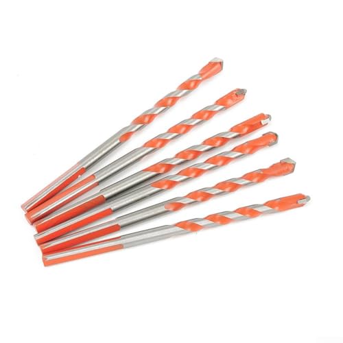 Oniissy Hartmetall-Fliesenbohrer für Porzellan, Marmor, Keramik, Glas, Ziegel, Sechskantschaft, Speerkopf-Design, glattes präzises Bohren, verschleißfest, rostfrei, 10 Stück Oniissy Hartmetall-Fliesenbohrer für Porzellan, Marmor, Keramik, Glas, Ziegel, Sechskantschaft, Speerkopf-Design, glattes präzises Bohren, verschleißfest, rostfrei, 10 Stück von Oniissy