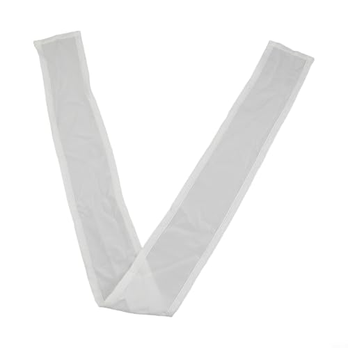 Oniissy Heizkörper-Staubschutz, kratzfester Stoff, magnetische Befestigung, weiß, atmungsaktiv, Wärmezirkulationsschutz für Heizungssystem (220 cm) von Oniissy