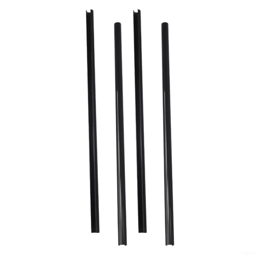 Oniissy Heizkörperrohrabdeckungen, 15 mm Durchmesser, für Heizkörperrohre, verstellbare Länge 200 mm, 300 mm, 500 mm, einfache Installation ohne Rohrentfernung, Kunststoffhülsen (schwarz, 500 mm), 4 Oniissy Heizkörperrohrabdeckungen, 15 mm Durchmesser, für Heizkörperrohre, verstellbare Länge 200 mm, 300 mm, 500 mm, einfache Installation ohne Rohrentfernung, Kunststoffhülsen (schwarz, 500 mm), 4 von Oniissy
