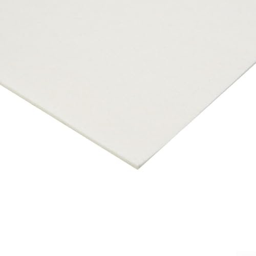 Oniissy Hitzebeständige Keramikfaser Kamin-Glasdichtung 210 x 297 x 3 mm - Ofentür und Rauchrohrdichtung für Ofen, Schornstein und Ofenglas, zuschneidbar, (B) von Oniissy