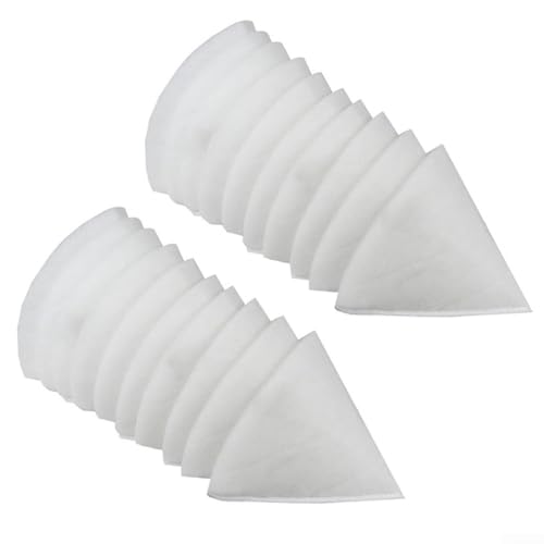 Oniissy Kegelluftfilter Set G4 für Abluftventile DN125, 20er Pack Ersatz mit 180mm Länge und progressiver Tiefenstruktur, kompatibel mit Helios, Oniissy Kegelluftfilter Set G4 für Abluftventile DN125, 20er Pack Ersatz mit 180mm Länge und progressiver Tiefenstruktur, kompatibel mit Helios, von Oniissy