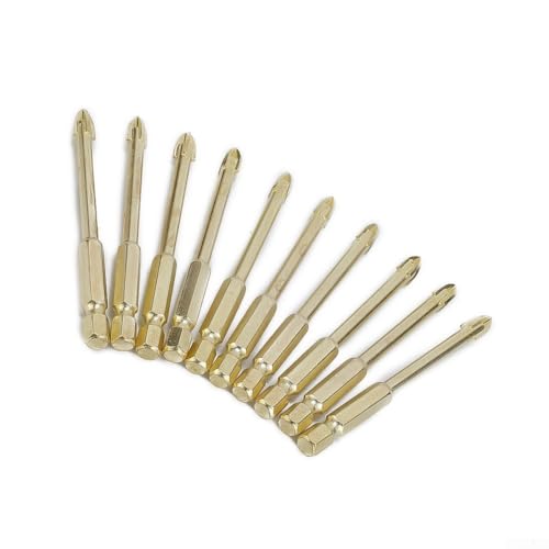 Oniissy Keramikfliesen- und Glasbohrer-Set, 10 Stück, 6 mm, mit Sechskantschaft für Glas, Keramik, Marmor, Holz, Metall, Kunststoff, Zement, Industriequalität, für verzinnte Hartmetallspitze 4 Oniissy Keramikfliesen- und Glasbohrer-Set, 10 Stück, 6 mm, mit Sechskantschaft für Glas, Keramik, Marmor, Holz, Metall, Kunststoff, Zement, Industriequalität, für verzinnte Hartmetallspitze 4 von Oniissy