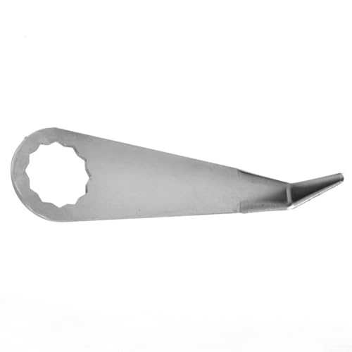 Oniissy L-förmige Schneidklinge aus Metall mit gezackten Kanten für Autoglasschneiden und detaillierte Werkstattaufgaben – Teilenummer 63903208010-103 mm x 30 mm von Oniissy