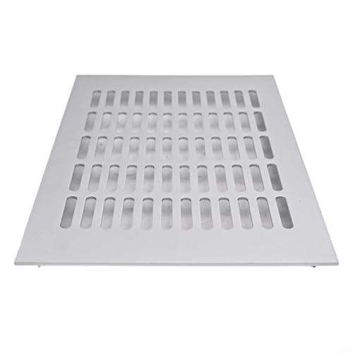 Oniissy Rechteckige Lüftungsgitterabdeckung aus Aluminiumlegierung mit Lüftungsgitter für Kleiderschrank, Schuhschrank und Schrank, 200 mm Breite, einfache Installation, Weiß oder (Weiß, 200 x 300 mm) Oniissy Rechteckige Lüftungsgitterabdeckung aus Aluminiumlegierung mit Lüftungsgitter für Kleiderschrank, Schuhschrank und Schrank, 200 mm Breite, einfache Installation, Weiß oder (Weiß, 200 x 300 mm) von Oniissy