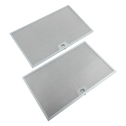 Oniissy Silberne Dunstabzugshaube, 506 x 300 x 9 mm, Metallgitter, Abluftfilter mit 5-lagiger aluminisierter Fettfiltration für effektive Entfernung und verbesserte Verbesserung, 2 Stück Oniissy Silberne Dunstabzugshaube, 506 x 300 x 9 mm, Metallgitter, Abluftfilter mit 5-lagiger aluminisierter Fettfiltration für effektive Entfernung und verbesserte Verbesserung, 2 Stück von Oniissy