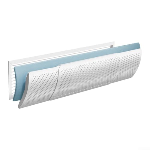 Oniissy Verstellbarer Windabweiser für zentrale Klimaanlage für Decken- und Seitenschlitze, Anti-direktes Blasen, AC-Entlüftungsschild mit Reinigungsfilter, Baumwolle, passend für 58,5–95,5 Oniissy Verstellbarer Windabweiser für zentrale Klimaanlage für Decken- und Seitenschlitze, Anti-direktes Blasen, AC-Entlüftungsschild mit Reinigungsfilter, Baumwolle, passend für 58,5–95,5 von Oniissy
