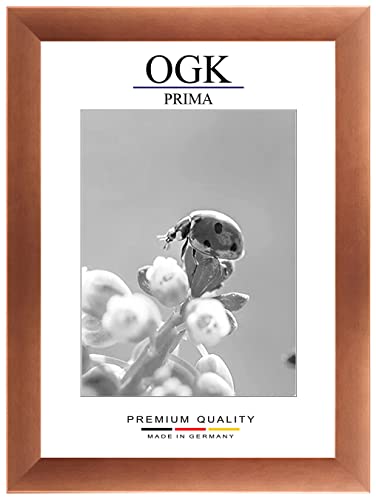 Online-GalleryKing Holz Bilderrahmen 60 x 90 cm in Kupfer Braun | Foto | Poster | Puzzle | Galerie | Rahmen von Online-GalleryKing
