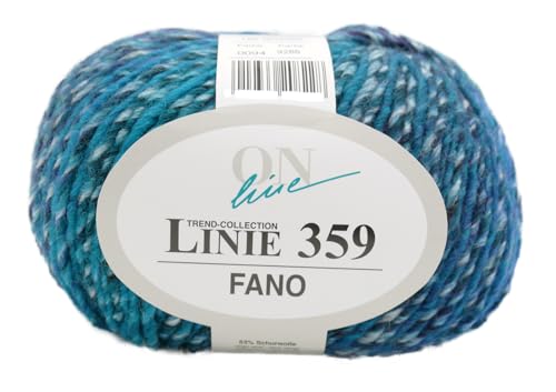 Online Linie 359 Fano | Dicke Wolle mit Farbverlauf zum Stricken und Häkeln | Farbverlaufswolle 150g | Nadelstärke 7 bis 8 mm (094) von Online Garne