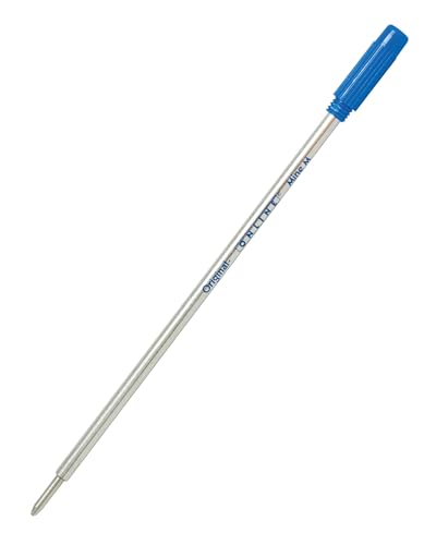 ONLINE Ersatzmine blau - C1-Format, Strichstärke M, dokumentenecht, passend für Cross-Kugelschreiber, Internationale Kugelschreibermine, 1 Stück ONLINE Ersatzmine blau - C1-Format, Strichstärke M, dokumentenecht, passend für Cross-Kugelschreiber, Internationale Kugelschreibermine, 1 Stück von Online