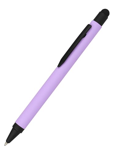 đąđĄđđđĄđ Kugelschreiber Alu Stylus Lila, Druckkugelschreiber aus Aluminium, auswechselbare GroĂraum-Mine, Schreibfarbe blau, mit Softtouch Feeling, Stift mit Touchpen, 1 StĂŒck đąđĄđđđĄđ Kugelschreiber Alu Stylus Lila, Druckkugelschreiber aus Aluminium, auswechselbare GroĂraum-Mine, Schreibfarbe blau, mit Softtouch Feeling, Stift mit Touchpen, 1 StĂŒck von Online