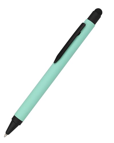đąđĄđđđĄđ Kugelschreiber Alu Stylus Mint, Druckkugelschreiber aus Aluminium, auswechselbare GroĂraum-Mine, Schreibfarbe blau, mit Softtouch Feeling, Stift mit Touchpen, 1 StĂŒck đąđĄđđđĄđ Kugelschreiber Alu Stylus Mint, Druckkugelschreiber aus Aluminium, auswechselbare GroĂraum-Mine, Schreibfarbe blau, mit Softtouch Feeling, Stift mit Touchpen, 1 StĂŒck von Online