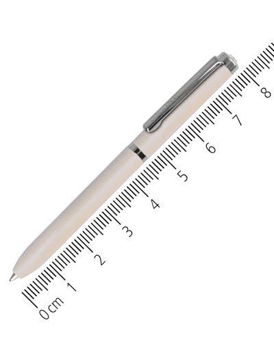 ONLINE Mini Kugelschreiber Pearl – Portemonnaie Kuli mit Drehmechanik & Metallclip I 8 cm Miniatur-Kugelschreiber mit D1-Mine, Schreibfarbe Blau I Stylischer Mini-Kuli in Beige für unterwegs ONLINE Mini Kugelschreiber Pearl – Portemonnaie Kuli mit Drehmechanik & Metallclip I 8 cm Miniatur-Kugelschreiber mit D1-Mine, Schreibfarbe Blau I Stylischer Mini-Kuli in Beige für unterwegs von Online