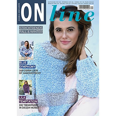 ONline Heft "Stricktrends Nr. 63 Herbst/Winter 2024/2025" ONline Heft "Stricktrends Nr. 63 Herbst/Winter 2024/2025" von Online